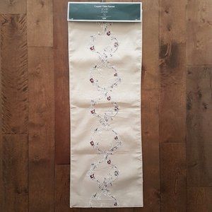 Laura Ashley Caspian Table Runner 13" x 72" (NEW)